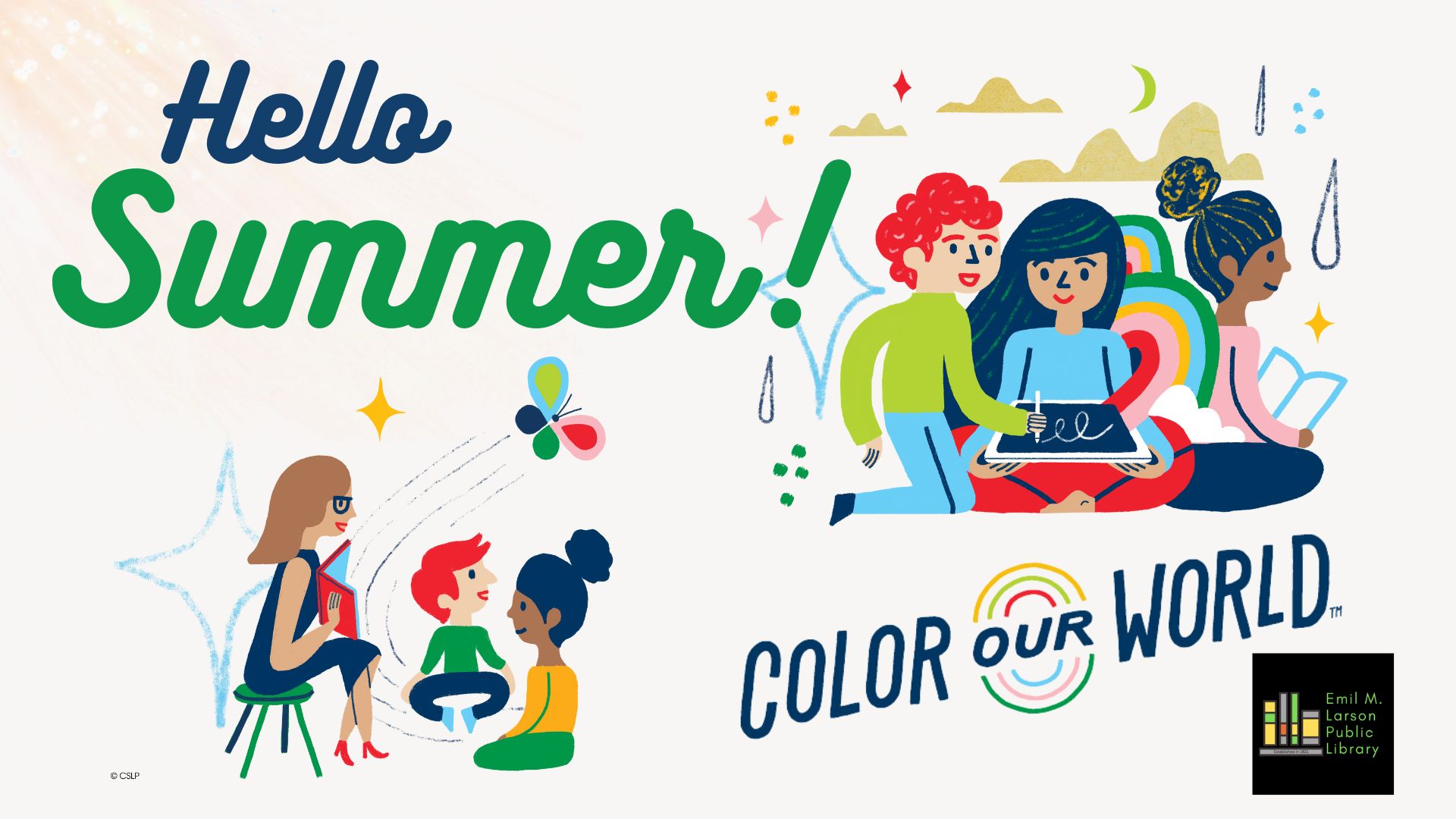 Color Our World Hello Summer